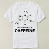 T恤 化学 Chemistry Tee Powered 男女 Shirt Caffeine