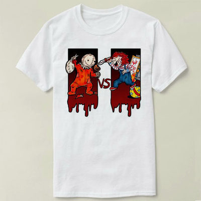 Child's Play鬼娃回魂Chucky Tee Shirt 圆领 定制男女 T恤 9