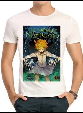 The Promised Neverland T-shirt 白色 短袖 约定的梦幻岛 T恤