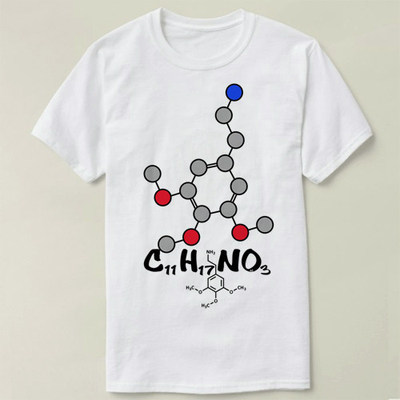 Chemistry 化学 Mescaline variant  男女diy Tee T-Shirt T恤