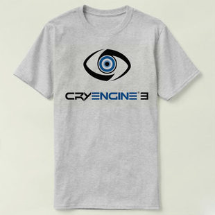 Tee video GAME CryENGINE 孤岛危机 Crysis Shirt 定制T恤