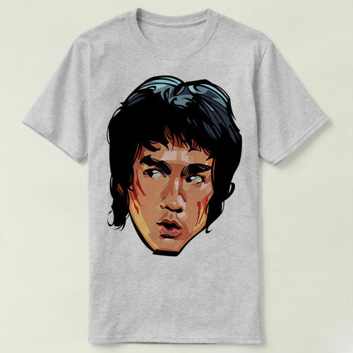 Bruce Lee 李小龙 截拳道 DIY圆领 定制男女 Tee T-Shirt T恤