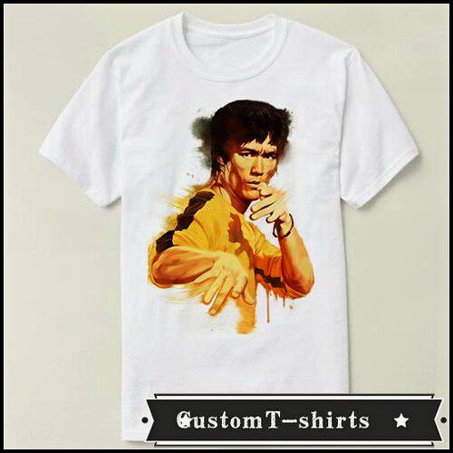 Bruce Lee 李小龙 死亡游戏 文化衫礼物成人  T恤T-shirt8