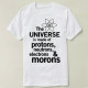 neutrons electrons morons Chemistry Shirt protons T恤 化学