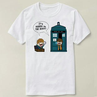 Who Shirt 神秘博士bigger Tee 定制T恤男女 inside Doctor