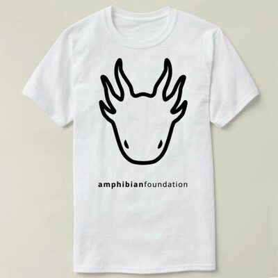 Amphibian Foundation larval salamander   DIY Tee T-Shirt T恤