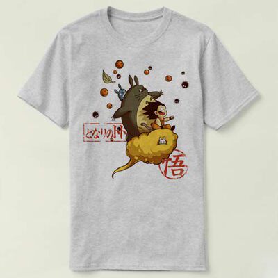 Ghibli dragon ball Totoro 吉卜力 七龙珠 龙猫 T-Shirt T恤