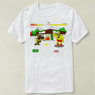 Zangief Fighter街霸Shirt Apu Street T恤 Dhalism Barney