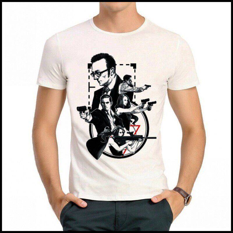 Person of Interest T-shirt 疑犯 疑犯追踪 T恤 短袖 白色T恤图片