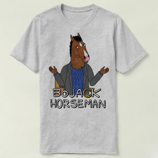 BoJack Horseman 马男波杰克 圆领 定制男女Tee T-Shirt T恤 9