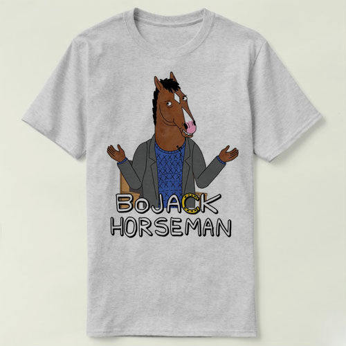 BoJack Horseman 马男波杰克 圆领 定制男女Tee T-Shirt T恤 9