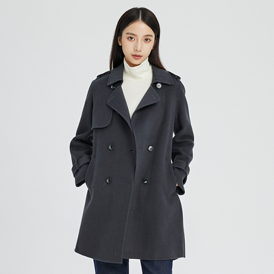 oldcolour高端双面羊绒大衣