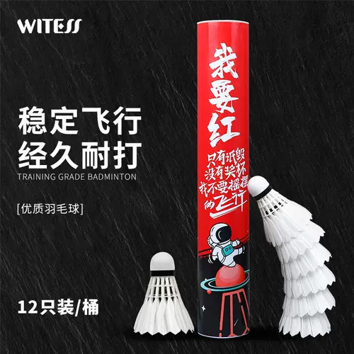 Обязательно подлинный бадминтон, борьба с борьбой с Корком 12 Установленные гусиные тренировки на открытом воздухе не могут быть гнилой
