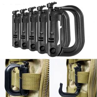 Ring Tactical Hard Plastic Lock Grimlock 5Pcs Carabiner