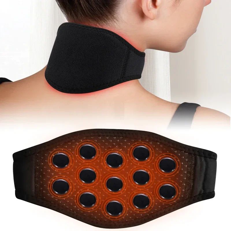 13/19pcs Magnetic Self-heating Neck Brace Tourmaline Infrare