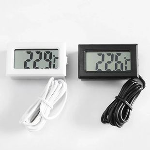 Thermometer Digital Convenient Mini Indoor With LCD Probe