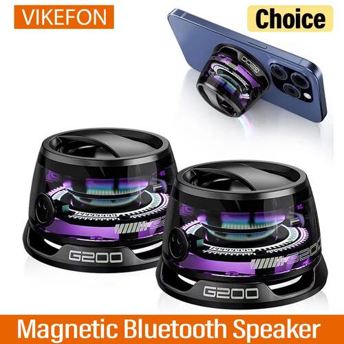 Outdoor Magnetic Bluetooth Speaker Wireless Portable Mini Tr