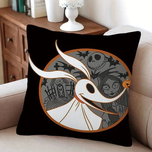 Halloween Nightmare Before Christmas Pillow: Jack Skellingto