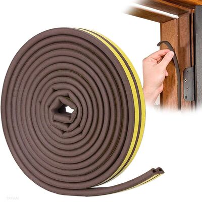 Door Insulation Seal Strip Tape Self-adhesive Acoustic Rubbe
