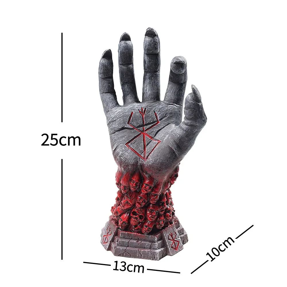 Berserk Figure Hand of God Statue Anime Handcraft Resin Orna