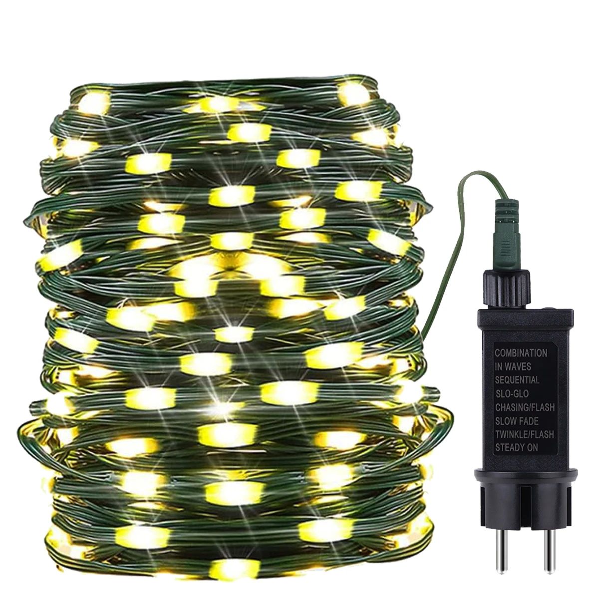 30M 20M 50M 10M 100M LED String Light 24V RGB Warm White Wat