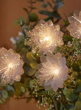 2/3M LED Fiber Optic Fairy Light Battery-operated Garland Ch