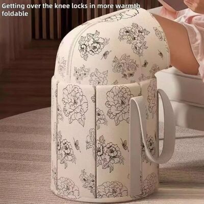 Collapsible Foot Bath Soaking Bucket Knee High Cover Heat Pr