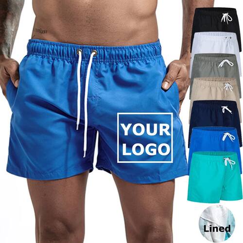Print Swim Trunks for Men Summer Casual Beach Board Shorts w