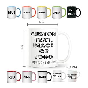 Mug Custom NAME Personalised Cup Photo IMAGE Customiz Your
