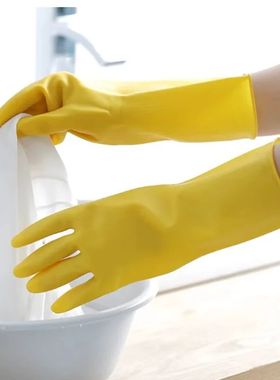 1/3/5/10PCS Rubber Gloves Washing Dishes Waterproof Thickene
