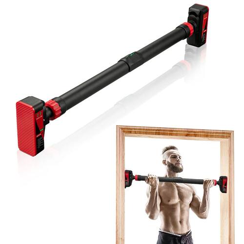Strength Training Pull-up Bars with Level Gauge 69-92cm Widt