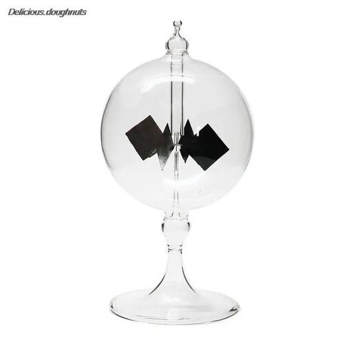 Solar Power Crookes radiometer light pressure windmill bolom