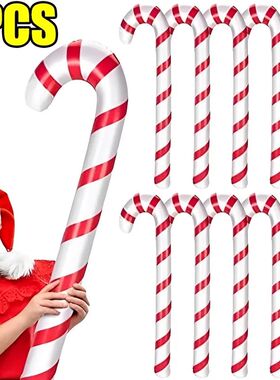 120/90CM Inflatable Christmas Candy Canes Inflatable Candy S