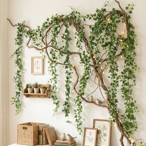Artificial Boston Ivy Vine 1.8m Single Strand Autumn Fall Co