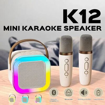 NEW Hot K12 Bluetooth Speaker Portable Home Cute Karaoke Min