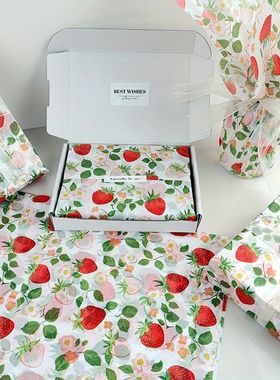 10 Sheets Floral Pattern Tissue Paper Gift Wrapping Paper Fl