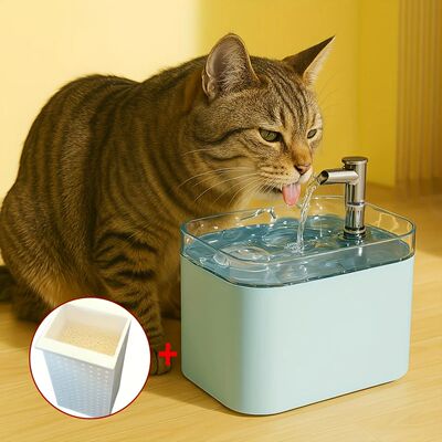 1.5L Cat Water Dispenser Automatic Circulating Flow Water Di