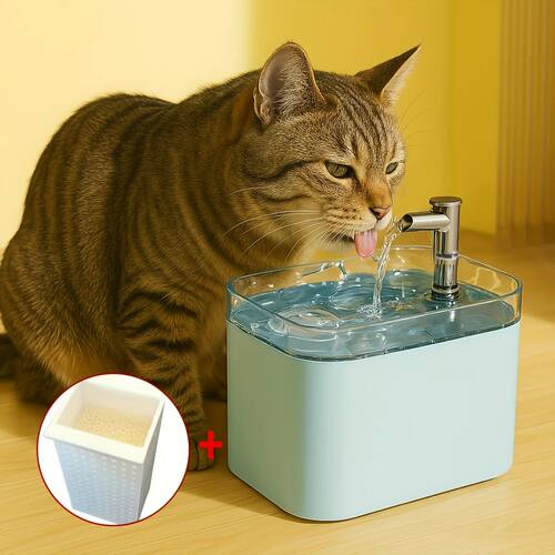 1.5L Cat Water Dispenser Automatic Circulating Flow Water Di