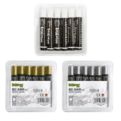 Pearlescent Oil Painting Stick Heavy Color Oil Painting Past