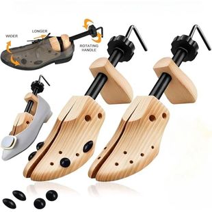 1Pc Woden Shoe Stretcher Women and Men's Shoe Widener Wood S