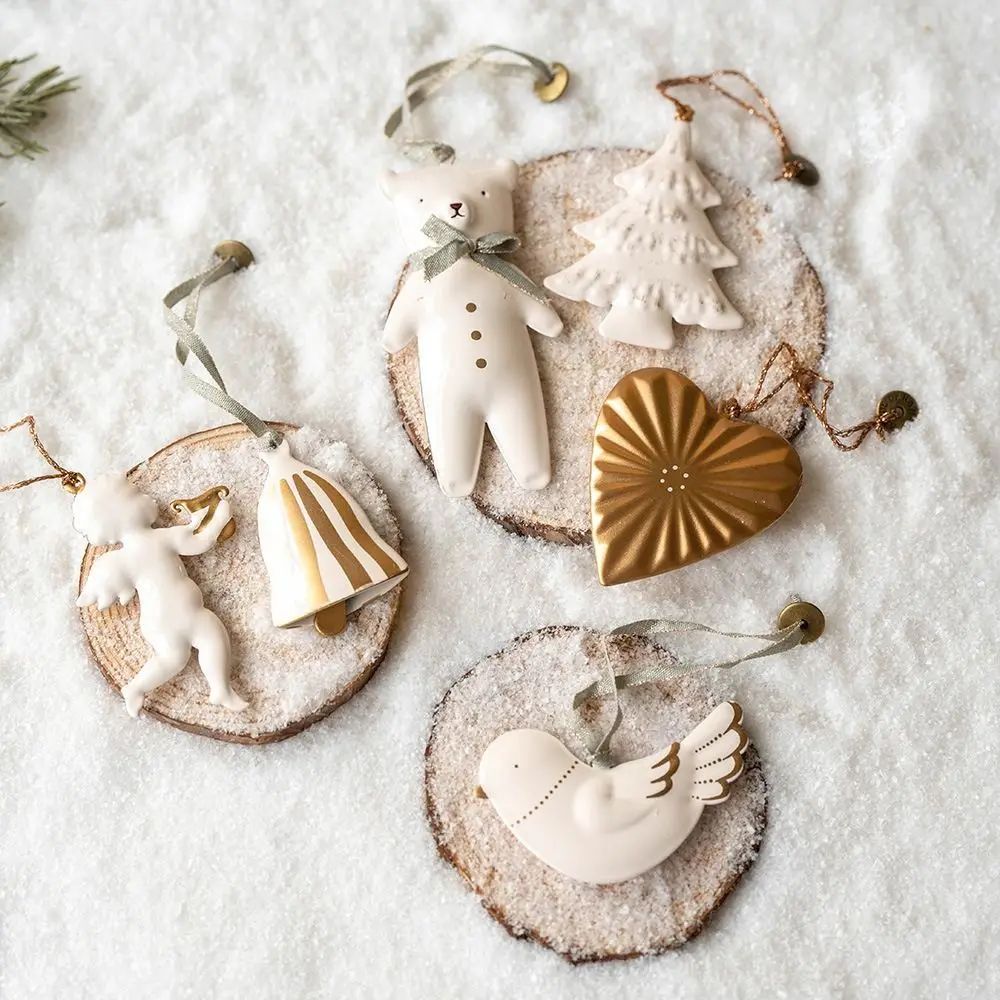 Multicolor Nordic Christmas Hanging Decoration Iron Art DIY
