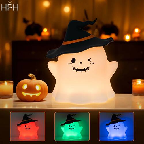 Halloween Cute Cartoon Night Light Rechargeable Table Light