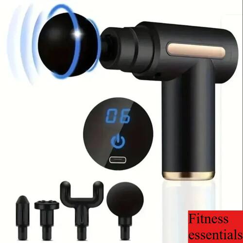 Percussion Mini Massage Gun Portable Handheld Massager for B