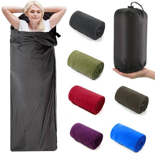 Fleece Sleeping Bag Portable Ultra-light Polar Travel Sheets