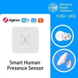 WiFi / Zigbee Smart Human Presence Sensor,Luminance/Distance