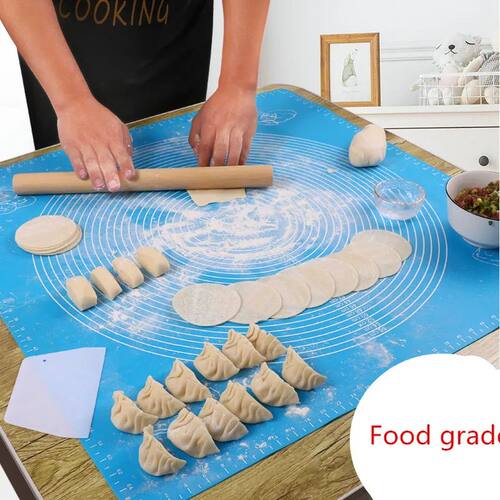 70/50/40cm Silicone Baking Mat Sheet Large Kneading Pad for