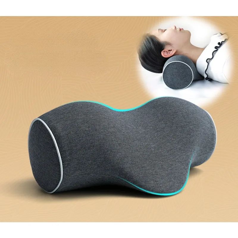 Cervical Spine Pillow Antiarch Traction Pillow PU Memory Cot