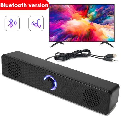 BT5.0 Soundbar Speaker Wired Wireless Dual Mode 9D Surround