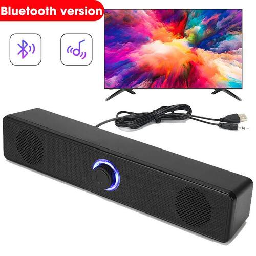 BT5.0 Soundbar Speaker Wired Wireless Dual Mode 9D Surround