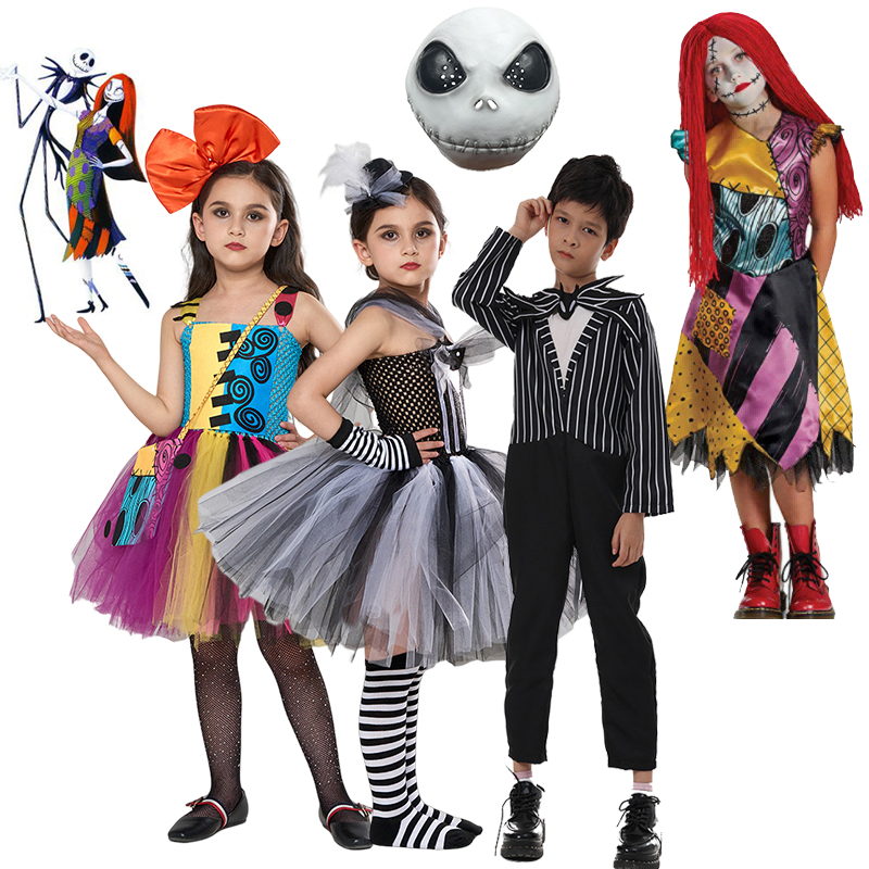 The Nightmare Before Christmas Girl Cosplay Anime Sally Jack